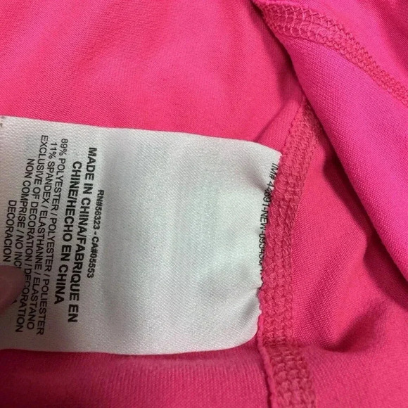 Nike Dri-Fit Activewear Jacket Women’s Pink Hooded Long Sleeve Pullover Small - Picture 11 of 11